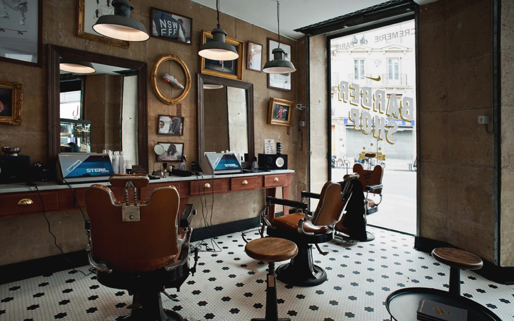 Nike Barber Shop — - Colin Cornwell — Design & Art Direction